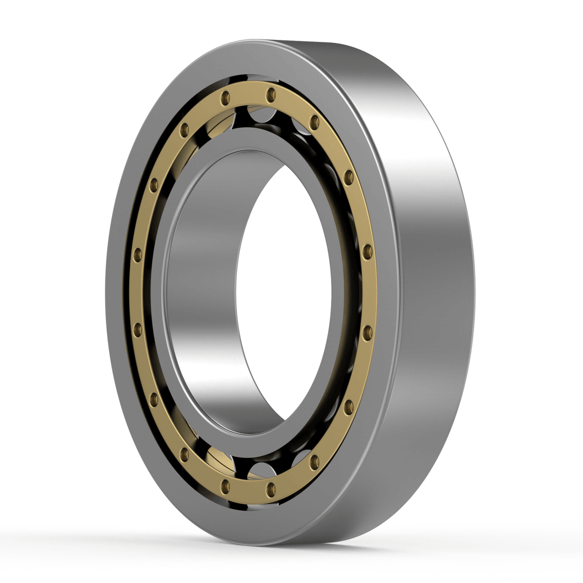 NU1020 ML/C3 SKF - Zylinderrollenlager with white background